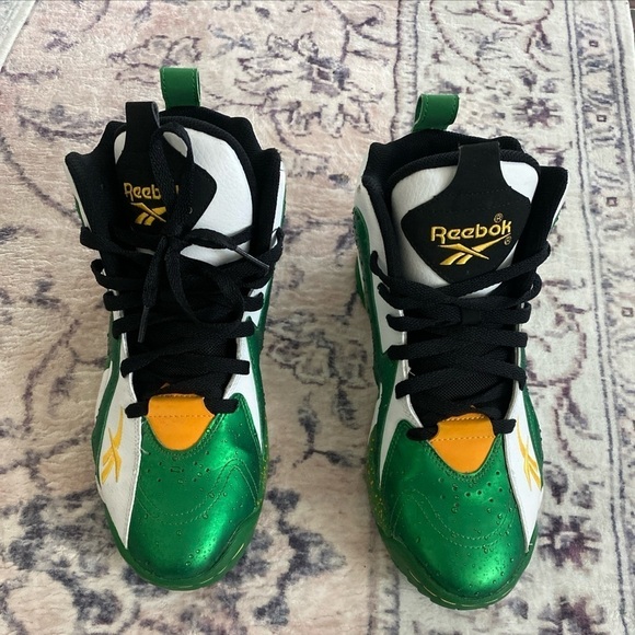Reebok Other - Reebok Hurrikaze II Sonics Kemp Reign Man Basketball Shoes GZ1566 Men’s ( S-4 )